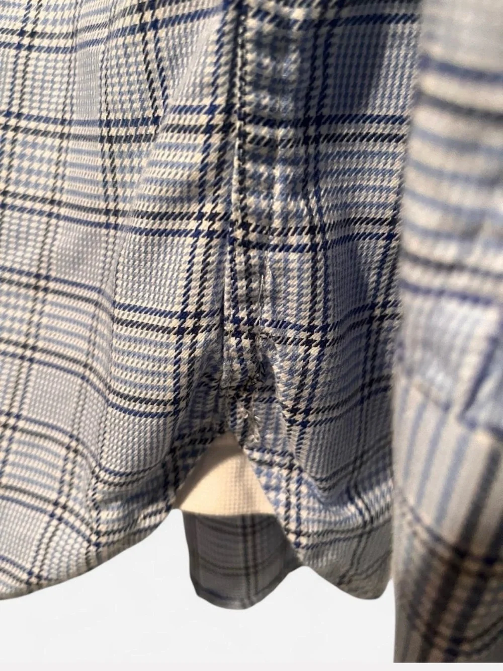 Banana Republic Light Blue Solid and Checked Dress Shirts
